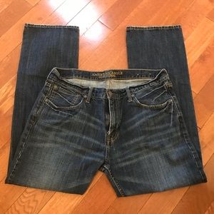 Used 36/32 American Eagle Original Straight Jeans